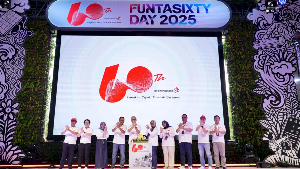 Enam Dekade Telkom: Langkah Cepat, Tumbuh Bersama untuk Masa Depan Digital Indonesia