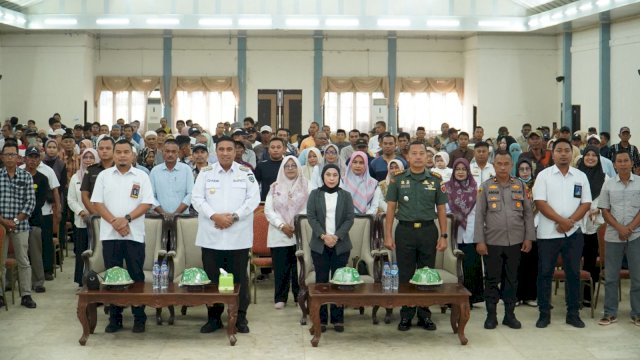 Rembuk Tani Pupuk Indonesia yang hadir di Kabupaten Maros, Sulsel. Foto: Istimewa.