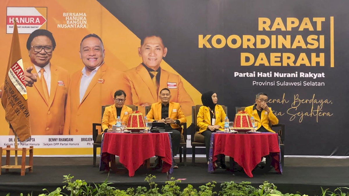 Mekanisme Pemilihan Ketua DPD Hanura Sulsel: 27 Suara Diperebutkan, Rekomendasi DPP Jadi Syarat Mutlak