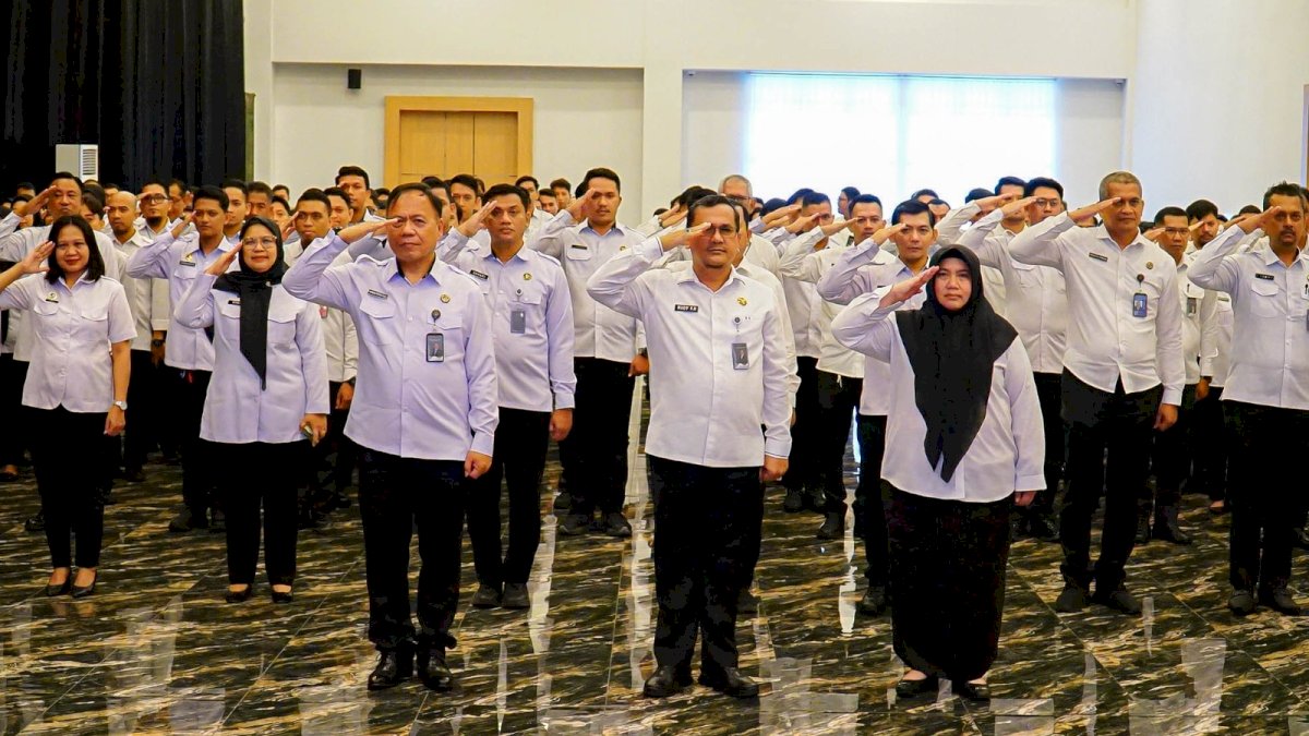 Kanwil Kemenkum Sulsel Ikuti Apel Virtual, Menteri Natalius Pigai Ajak Wujudkan Persatuan dalam Keberagaman