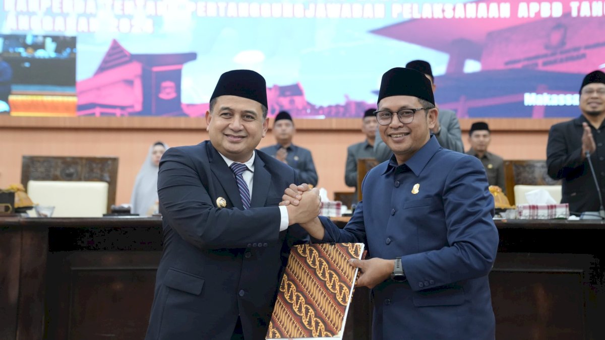 Dua Ranperda Strategis Disetujui, Pemkot dan DPRD Makassar Sepakati Arah Pembangunan Lima Tahun ke Depan