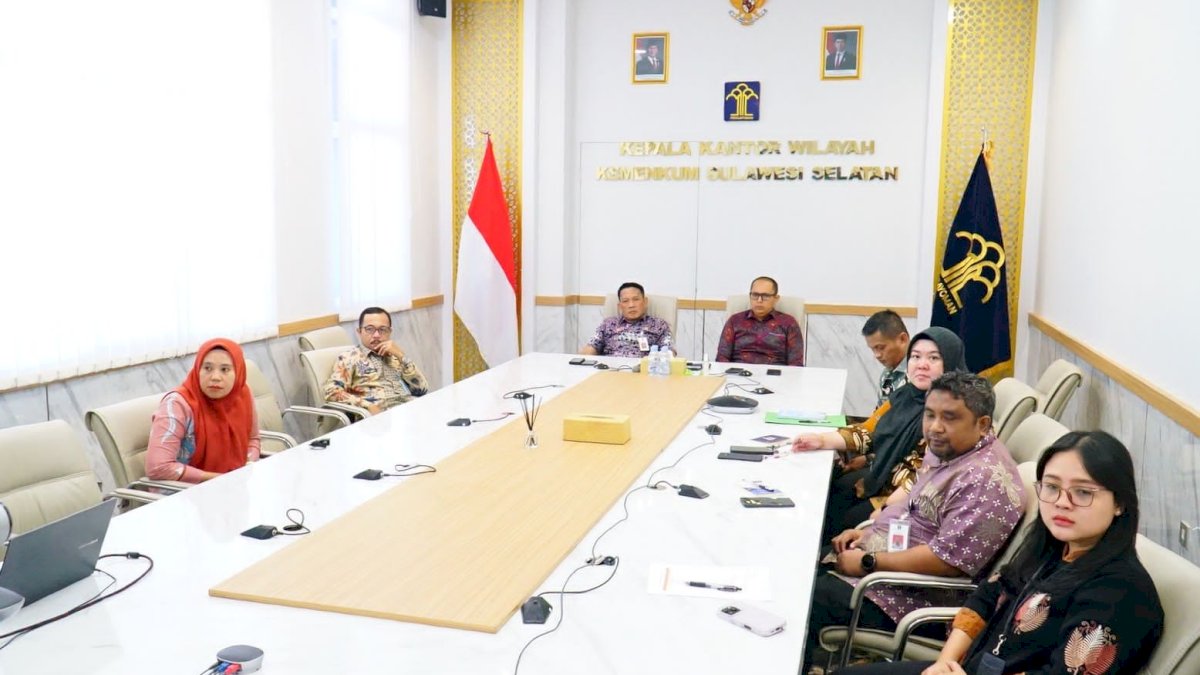 Kanwil Kemenkum Sulsel Dukung Transformasi Digital Grasi Berbasis Elektronik
