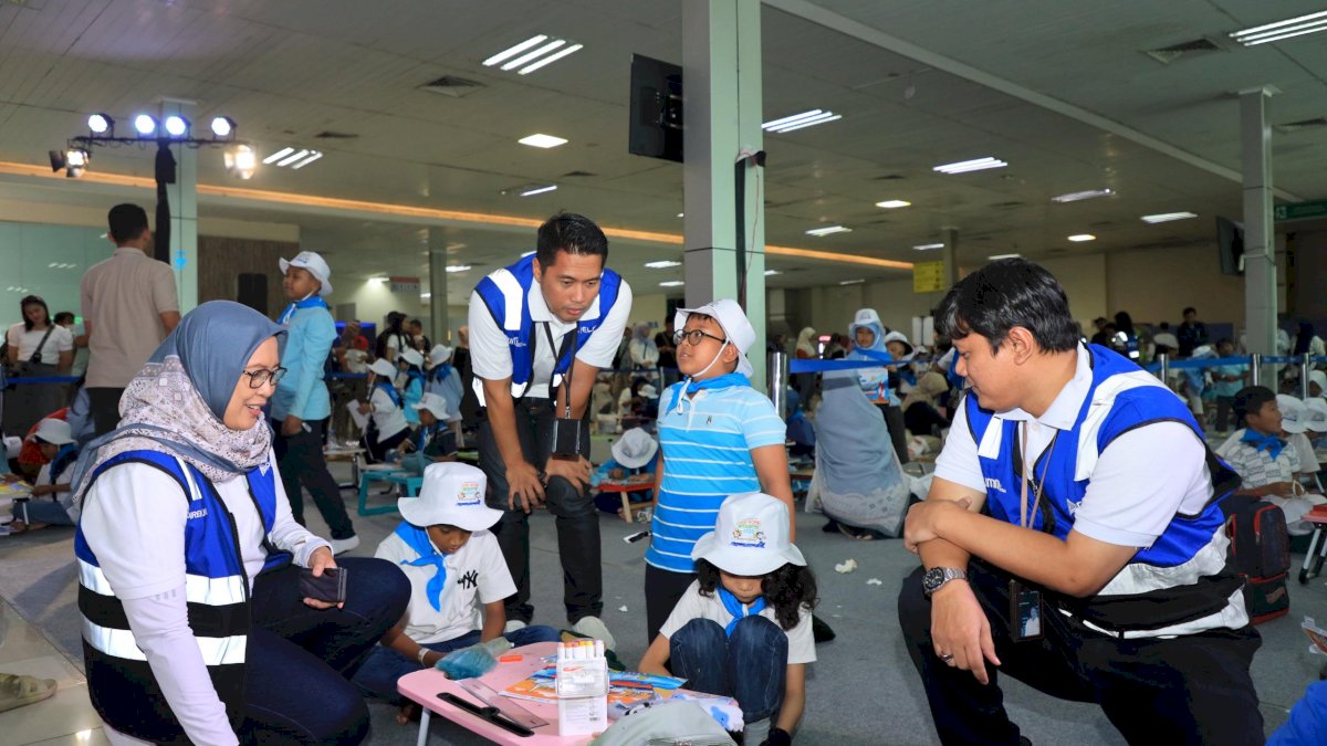 Kenalkan Dunia Maritim, PELNI Gelar Lomba Kreatif dan Tur Kapal untuk 216 Anak
