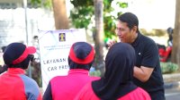 Dekatkan Layanan ke Masyarakat, Kanwil Kemenkum Sulsel Hadir di Car Free Day