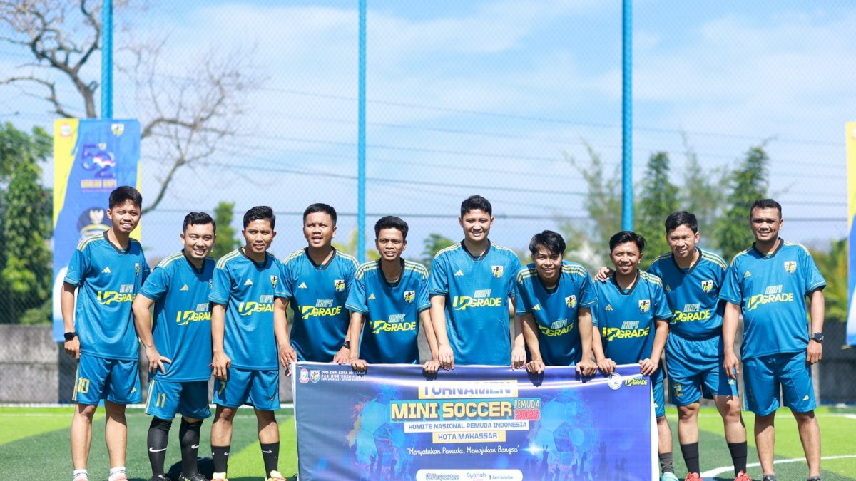 KNPI Makassar Gelar Turnamen Mini Soccer Meriahkan HUT ke-52, Dorong Semangat Pemuda Sehat dan Sportif