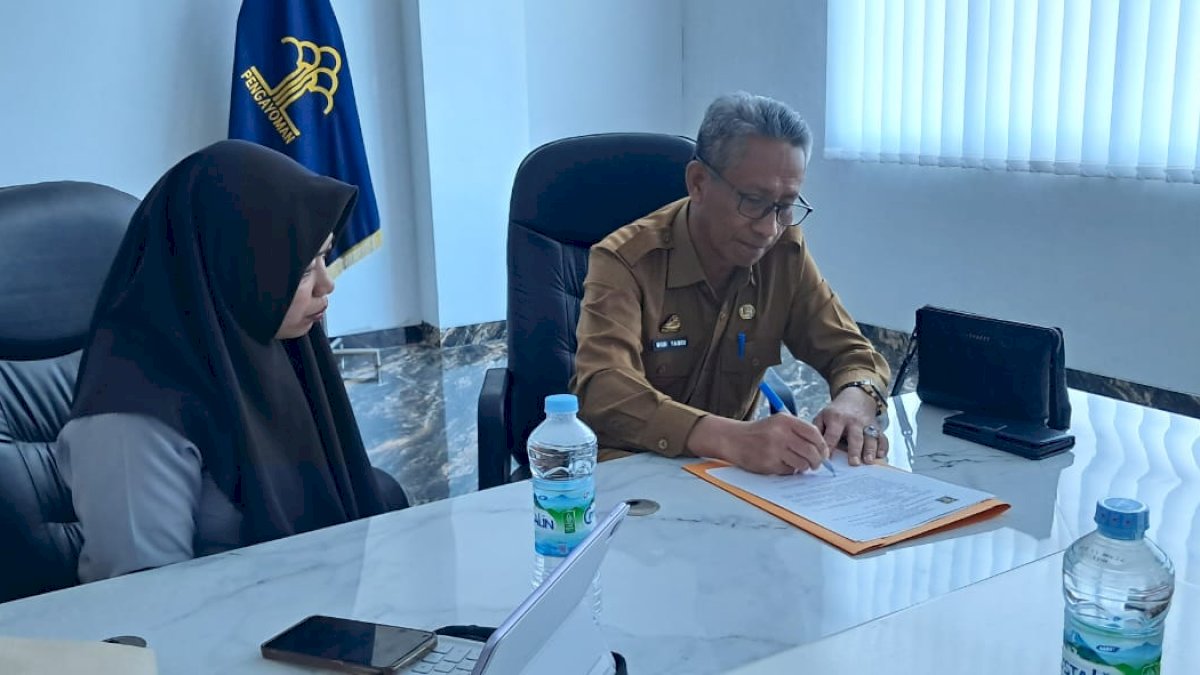 Kanwil Kemenkum Sulsel Harmonisasi Produk Hukum Luwu Utara Penyelenggaraan Pesantren dan RKPD