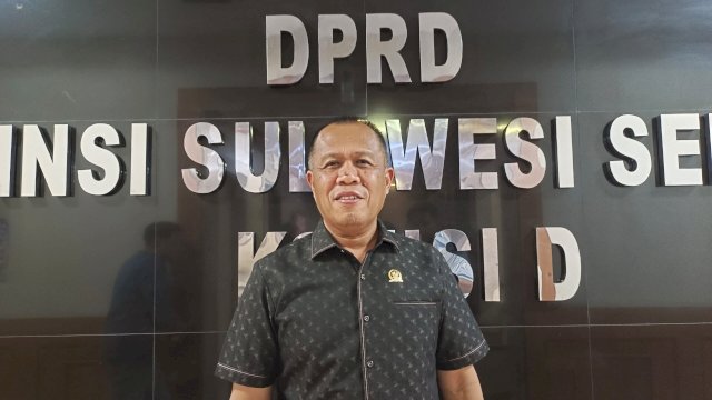 Ketua Fraksi NasDem DPRD Sulsel M Sadar. Foto/SS