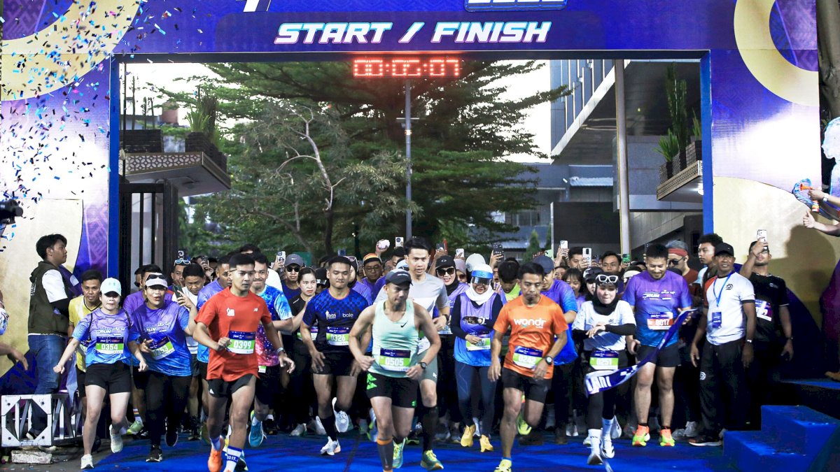 BI Kampanye Penggunaan QRIS Baru di Sulsel Lewat Sultan ngeRUN QRIS TAP 2025