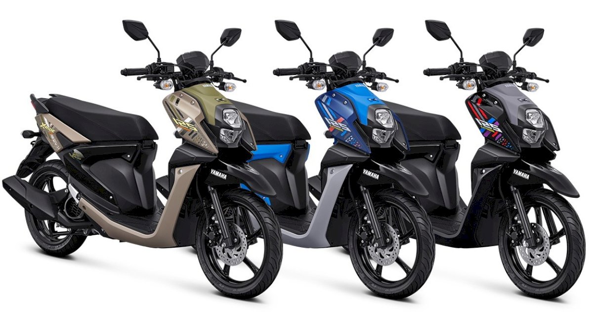 Warna dan Fitur Baru X-Ride 125, Tampil Lebih Segar