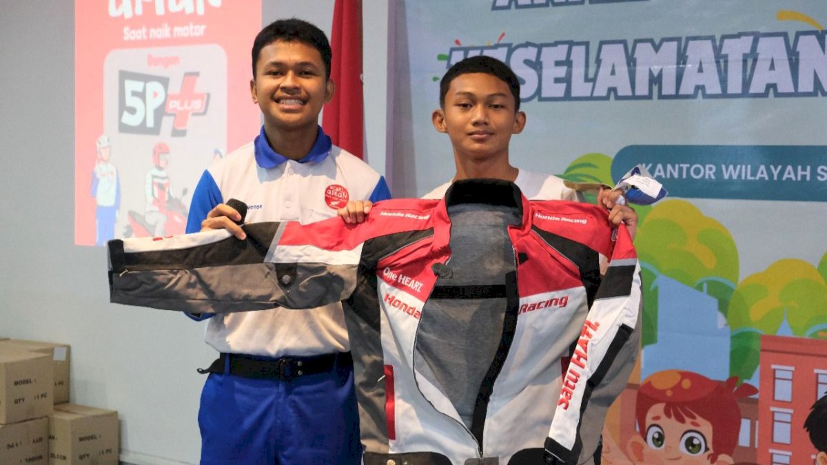 Hari Anak Nasional, Jasa Raharja Bersama Asmo Sulsel Edukasi Keselamatan Lalu Lintas