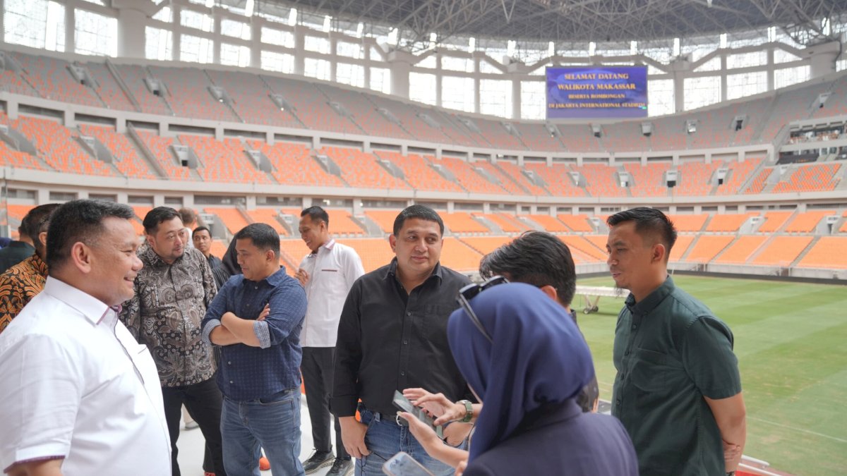 Appi Pimpin Studi ke JIS, Percepat Pembangunan Stadion Untia Sebagai Ikon Baru Makassar