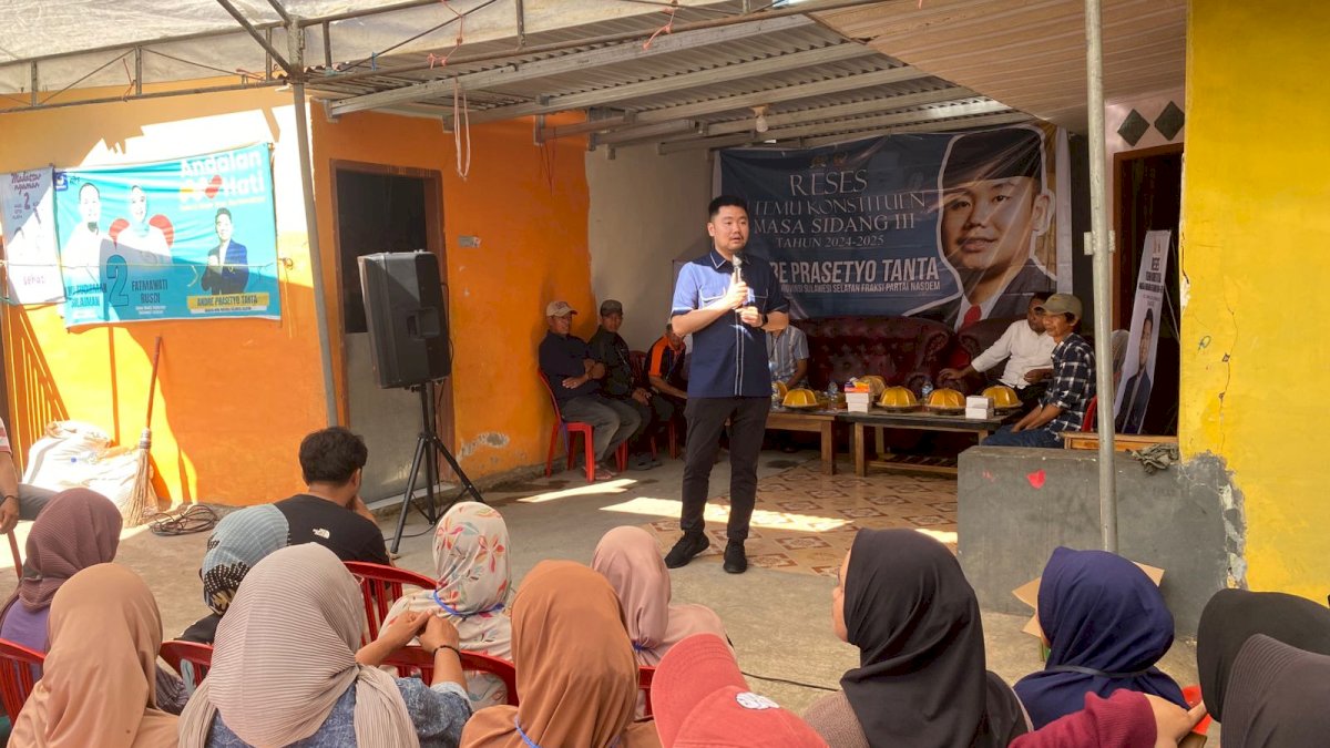 Reses di Barombong, APT Janji Tindaklanjuti Keluhan Petani Soal Pupuk dan Bantuan Pangan