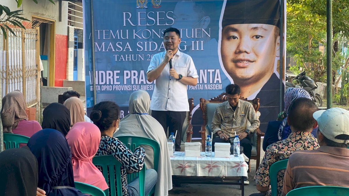 Reses di Ujung Pandang, Ketua Komisi C Dengar Langsung Keluhan Warga Soal Drainase Meluap