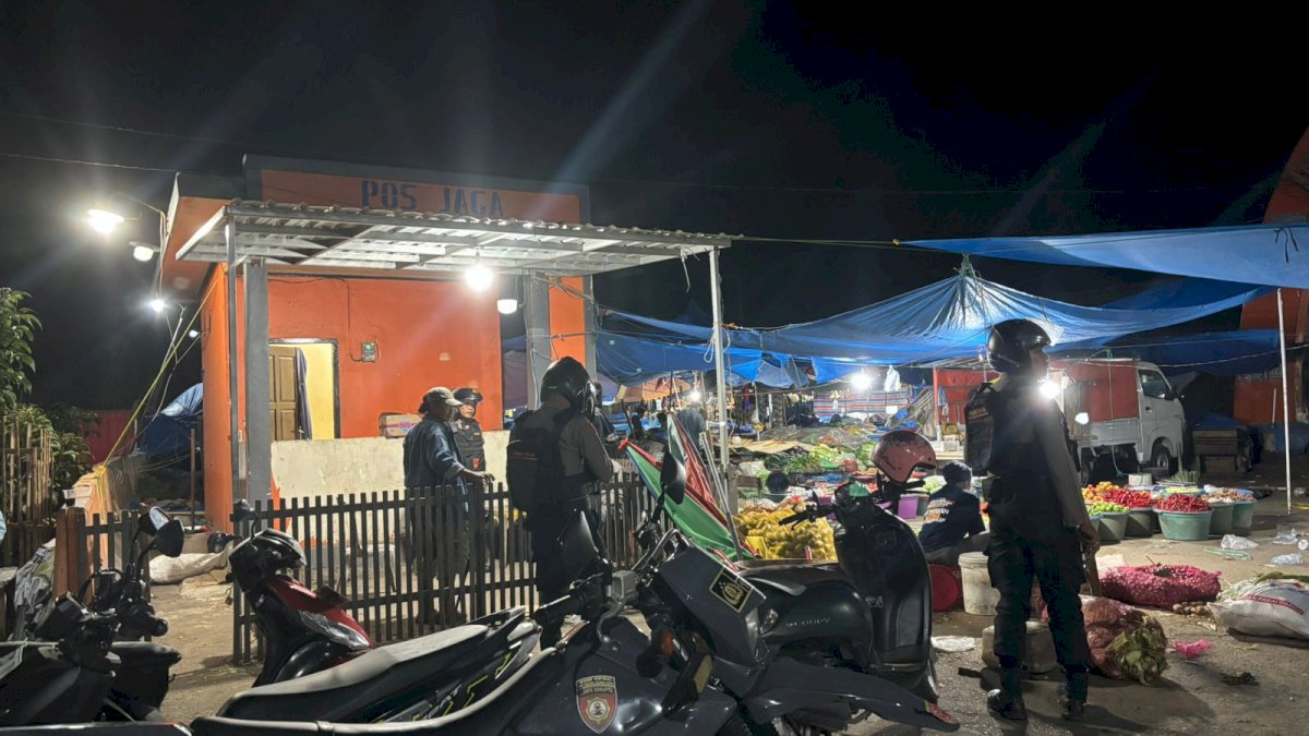 Cegah Kriminalitas di Malam Hari, Patmor Polres Bulukumba Gencarkan Patroli