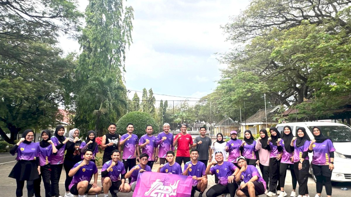 Lari Bersama Wabup Jeneponto, Adhyaksa Runners Gaungkan Gaya Hidup Sehat
