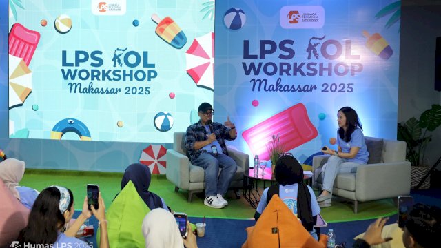 LPS KOL Workshop 2025 edukasi penjaminan simpanan kepada influencer Makassar. Foto: Istimewa. 