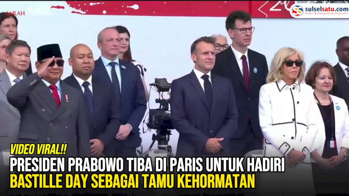 VIDEO: Presiden Prabowo Tiba di Paris untuk Hadiri Bastille Day sebagai Tamu Kehormatan