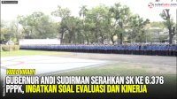 VIDEO: Gubernur Andi Sudirman Serahkan SK ke 6.376 PPPK, Ingatkan Soal Evaluasi dan Kinerja