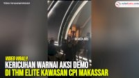 VIDEO: Kericuhan Warnai Aksi Demo di THM Elite Kawasan CPI Makassar