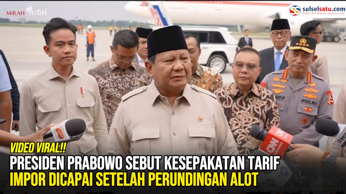 VIDEO: Presiden Prabowo Sebut Kesepakatan Tarif Impor Dicapai Setelah Perundingan Alot