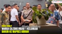 VIDEO: Warga Ciledug Indah 1 Keluhkan Banjir ke Wapres Gibran