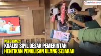 VIDEO: Koalisi Sipil Desak Pemerintah Hentikan Penulisan Ulang Sejarah