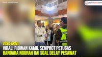 VIDEO: Viral! Ridwan Kamil Semprot Petugas Bandara Ngurah Rai soal Delay Pesawat