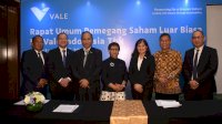 Gelar RUPSLB, PT Vale Umumkan Susunan Direksi dan Dewan Komisaris Baru