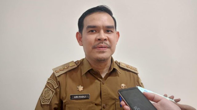 Camat Panakkukang Ari Fadli. Foto: Andi Baso Mappanyompa / Sulselsatu.com.