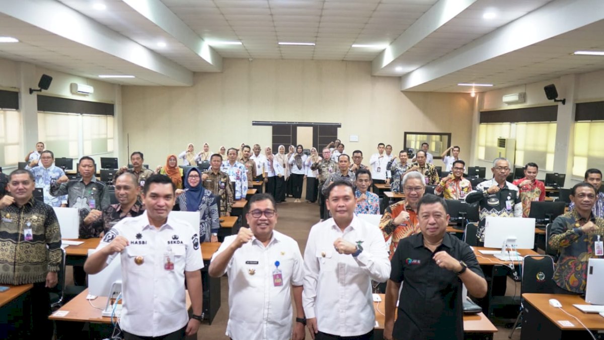 Tingkatkan Kinerja, Akuntabilitas dan Profesionalisme Pejabat, Bupati Takalar Buka Pelaksanaan Uji Kompetensi