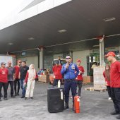 Kalla Translog Perkuat Budaya K3 Lewat Simulasi Tanggap Darurat