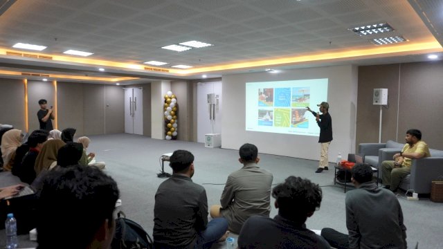 Workshop digital Kalla Institute untuk mahasiswa. Foto: Istimewa.