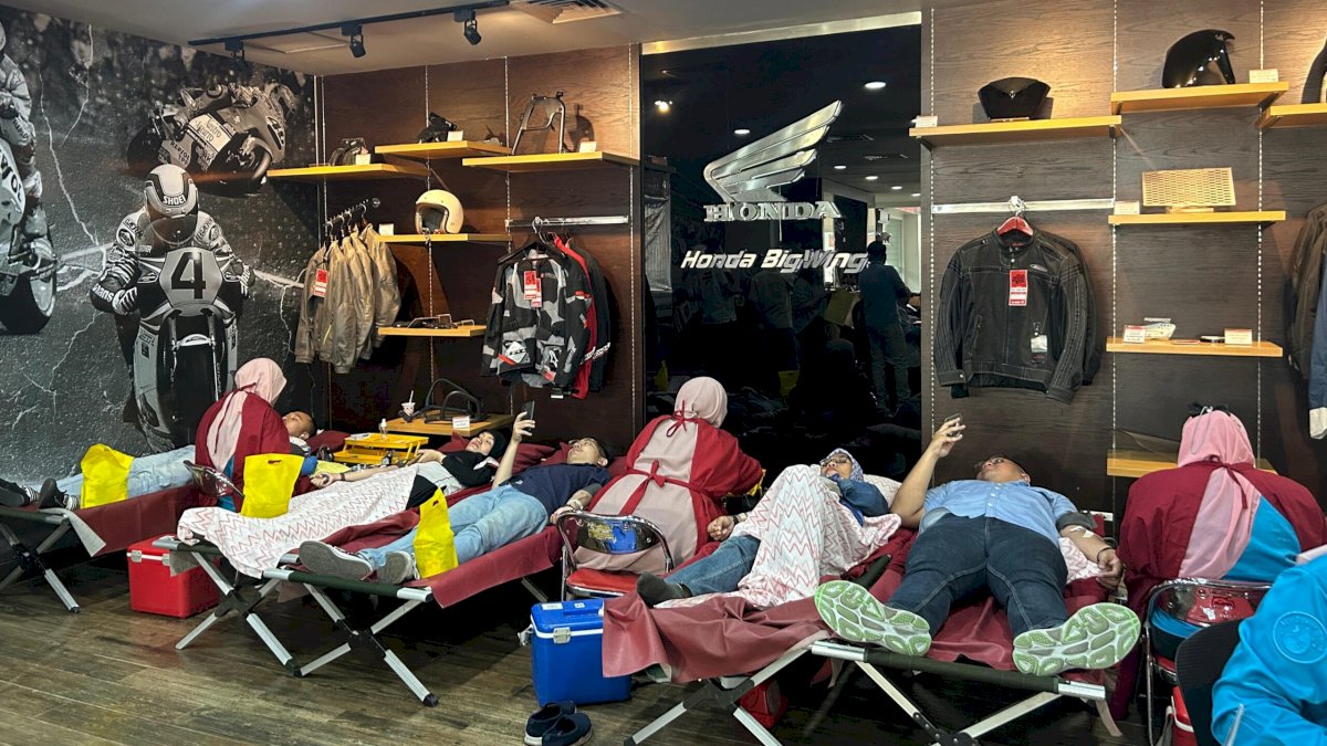 HUT ke-55 Astra Motor, Donor Darah Asmo Sulsel Kumpulkan 80 Kantong