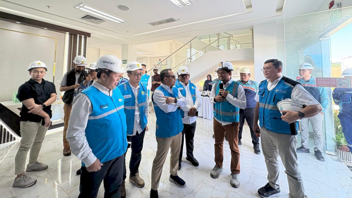 Direktur Manajemen Pembangkit Kunker Pastikan Keandalan PLTU Palu-3