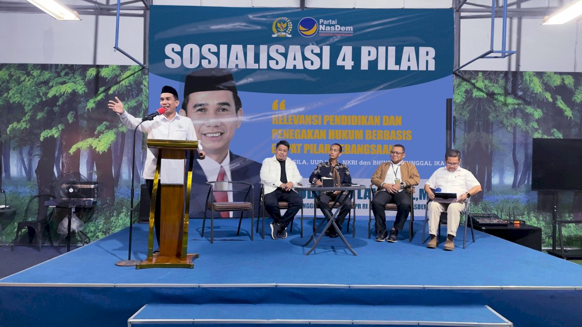 Sosialisasi Empat Pilar Kebangsaan, Rudianto Lallo; Landasan Yuridis Pendidikan Nasional
