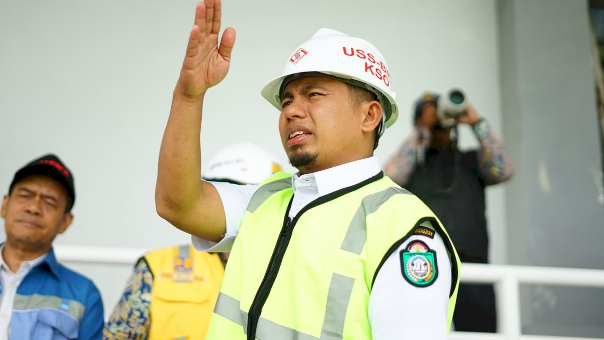 Wali Kota Parepare Tasming Hamid Sambut Kunjungan Dirjen Cipta Karya di Stadion BJ Habibie