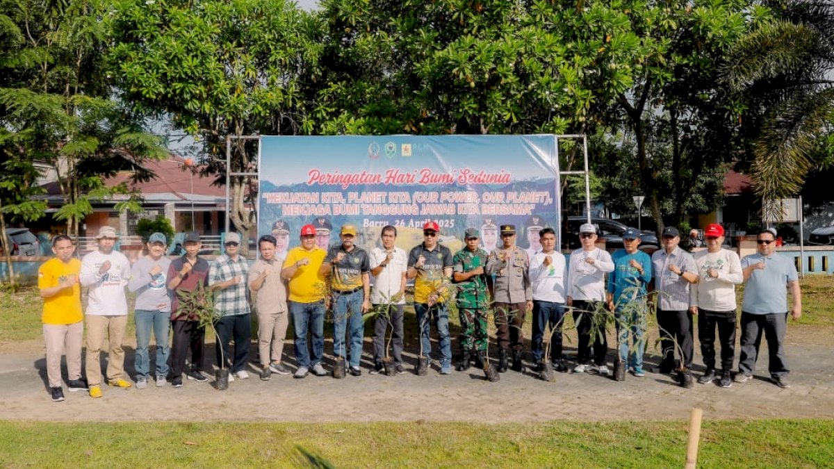Peringati Hari Bumi, Wakil Bupati Barru Ajak Warga Jaga Lingkungan