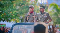Tak Hanya Dihadiri Bupati, Plt Kasatpol PP Barru Didaulat Jadi Komandan Apel HUT Satpol PP Dampingi Gubernur Sulsel
