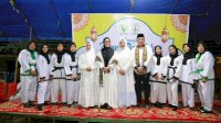 Bupati dan Wakil Bupati Barru Kompak Saksikan Kenaikan Tingkat Perguruan Silat