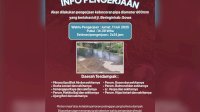 Pipa 600mm Bocor di Jl. Beringin Gowa, Distribusi Air Terganggu Sementara