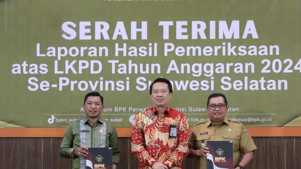 “Quadruple”, Pemkab Takalar Raih WTP Empat Kali Berturut-turut