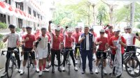 Wali Kota Makassar Lepas Ratusan Peserta Touring Sepeda Merdeka De Barru 2025