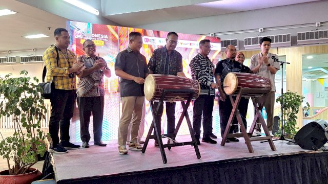 Pembukaan ISF 2025 di Mal Ratu Indah. Foto: Sri Wahyu Diastuti / Sulselsatu.com.