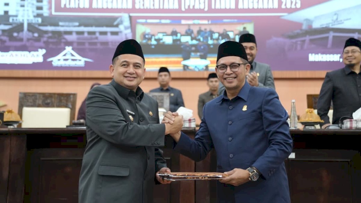 Pemkot dan DPRD Makassar Sepakati APBD Perubahan 2025 Senilai Rp5,1 Triliun