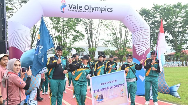 Pembukaan Vale Olympics 2025 hadirkan kampanye gaya hidup sehat. Foto: Istimewa.