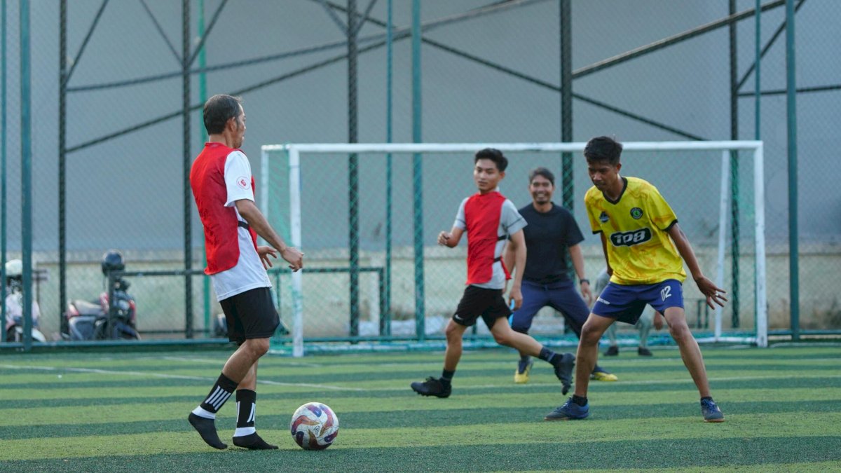 Mini Soccer Jadi Ajang Kebersamaan Kanwil Kemenkum Sulsel