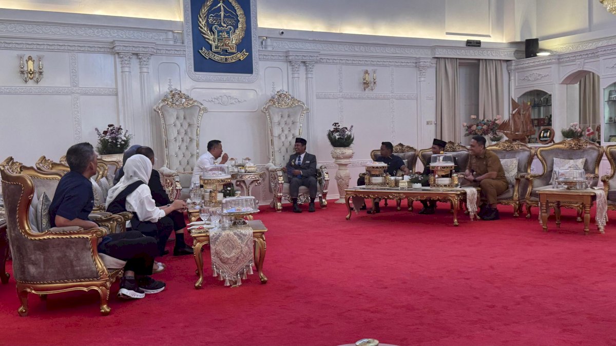 RMS, Fatma, Syahar dan Cicu Temui Andi Sudirman Jelang Rakernas NasDem di Makassar