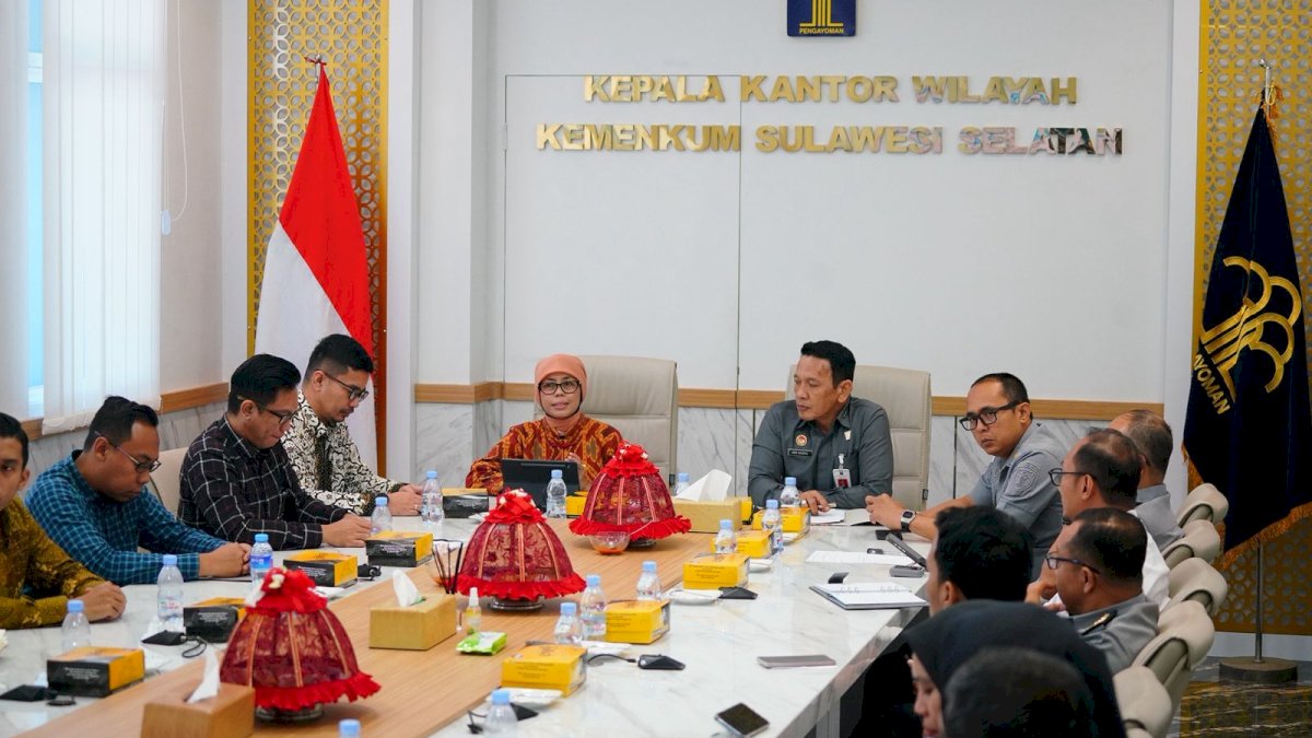 BPK Lakukan Entry Meeting di Kanwil Kemenkum Sulsel: Soroti Kinerja dan PNBP Layanan AHU