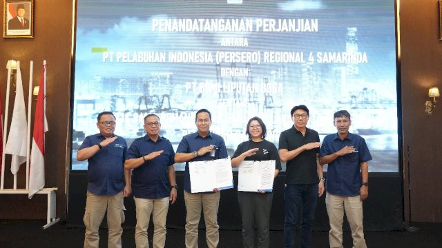 Pelindo dan Bumi Liputan Boga teken kerja sama. Foto: Istimewa.