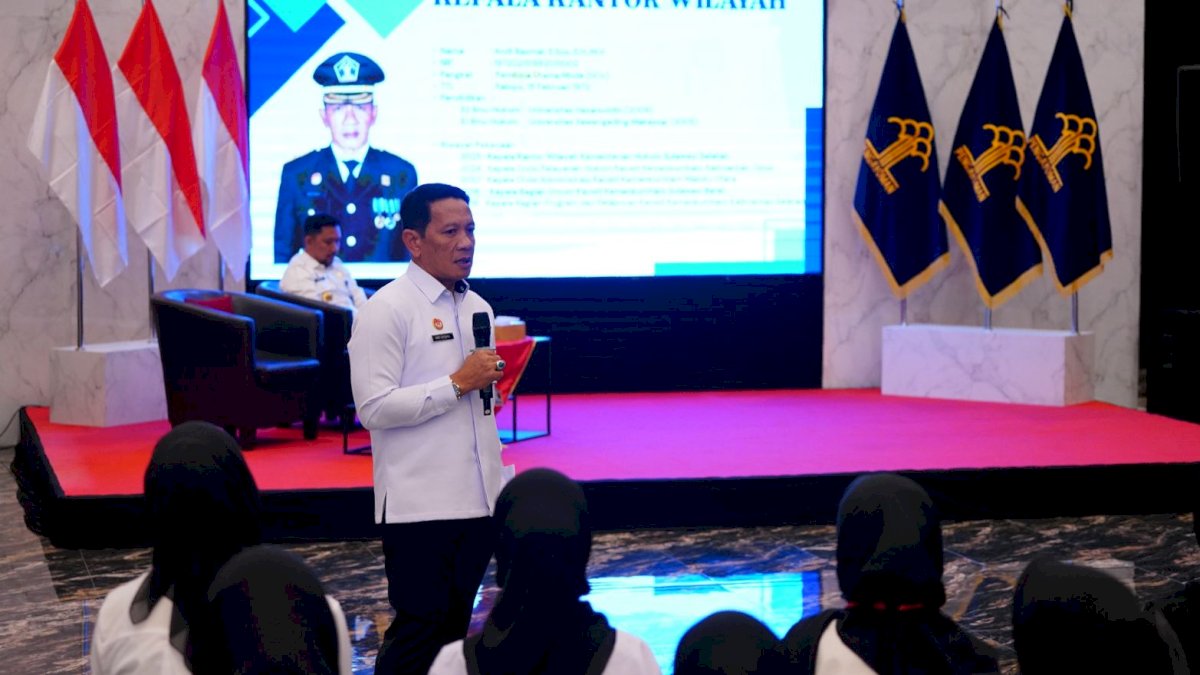 Ini Pesan Andi Basmal ke CPNS Kanwil Kemenkum Sulsel